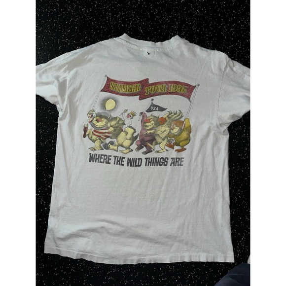 Vintage Where The Wild Things Are 1994 Summer Tour Grateful Dead T Shirt L